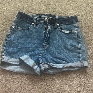 Wild fable dark blue wash shorts
